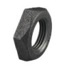 Raccord fonte malléable noir fileté Contre-Écrous évidé - 2" - Brute / Noire